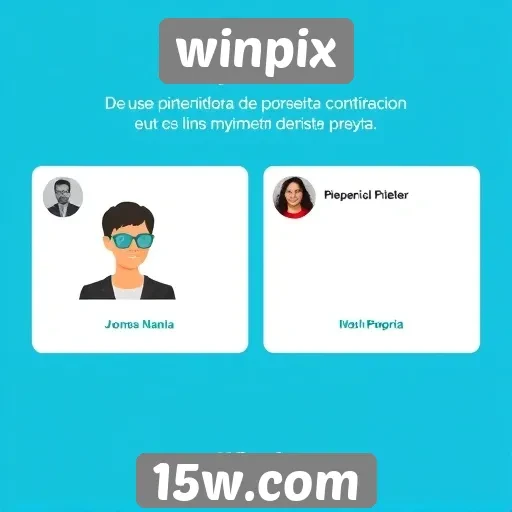 Depoimentos de usuários sobre a experiência no Winpix